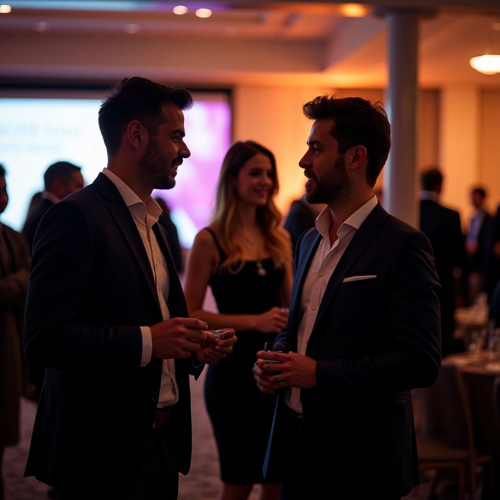 Evento de networking financiero organizado por FinanArg